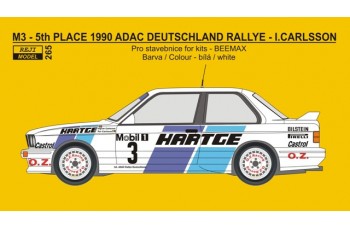 Decal – BMW M3 - 1990 ADAC Deutschland Rallye - I.Carlsson / P.Carlsson